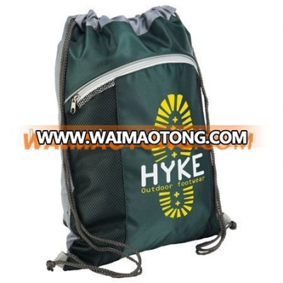 Waterproof Mesh Nylon draw string sports bag